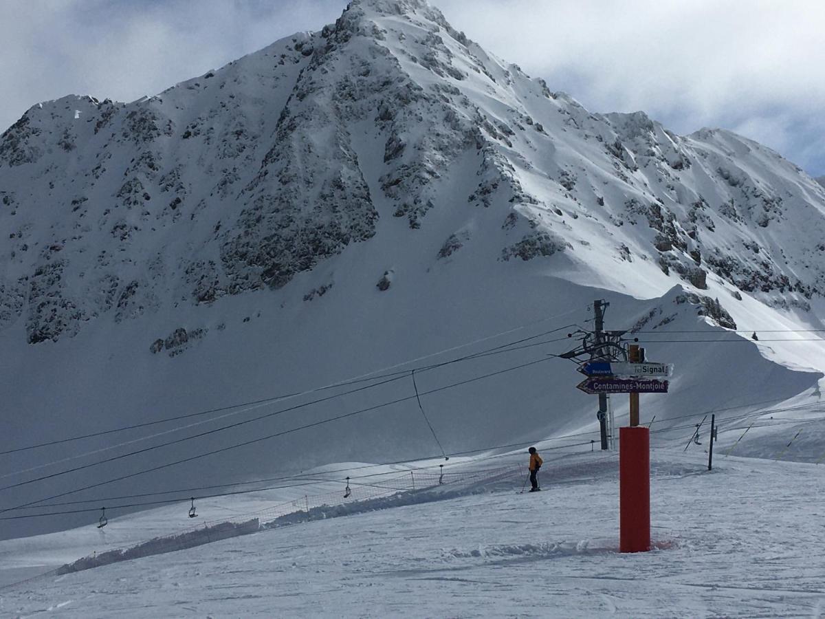 Les Pierres Blanches Mont Blanc Lägenhet Les Contamines-Montjoie Exteriör bild