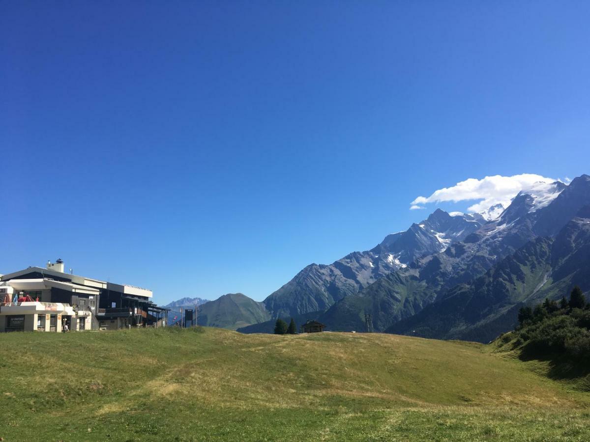 Les Pierres Blanches Mont Blanc Lägenhet Les Contamines-Montjoie Exteriör bild