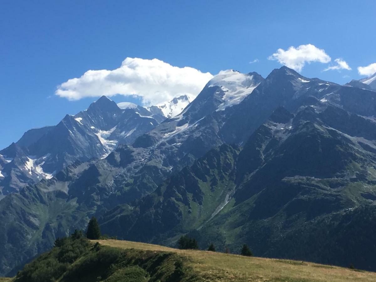 Les Pierres Blanches Mont Blanc Lägenhet Les Contamines-Montjoie Exteriör bild